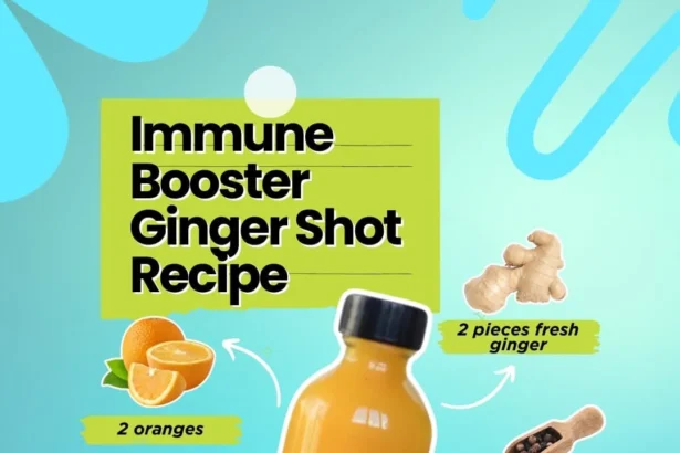 Immunity-Boosting Ginger Shot recipe